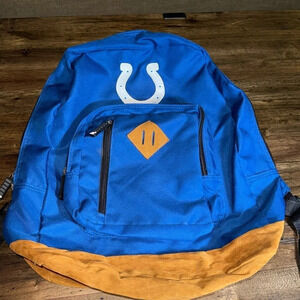Northwest Brand Blue School Backpack NFL Indianapolis Colts Unisex Bag